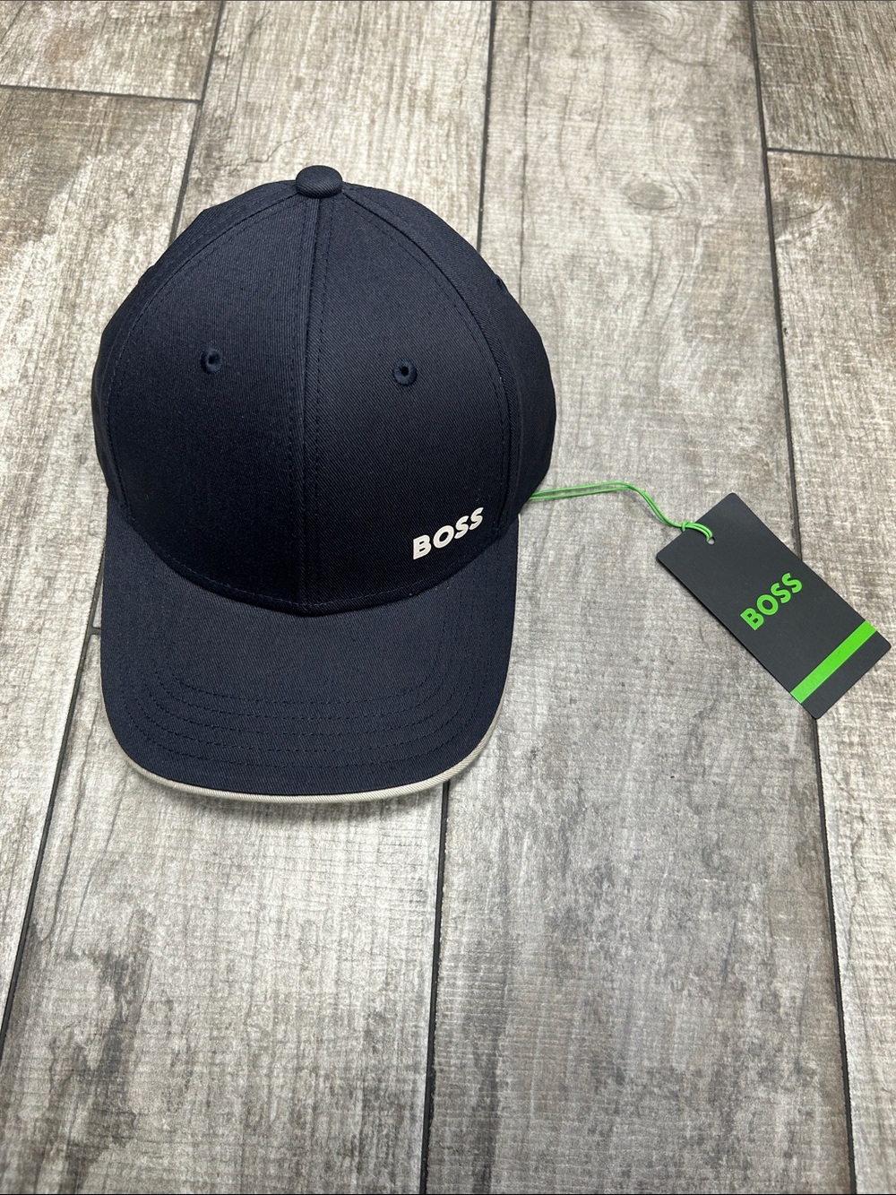 Last One 100% Authentic Hugo Boss men’s cap / Hat - NWT 
Navy / Blue
